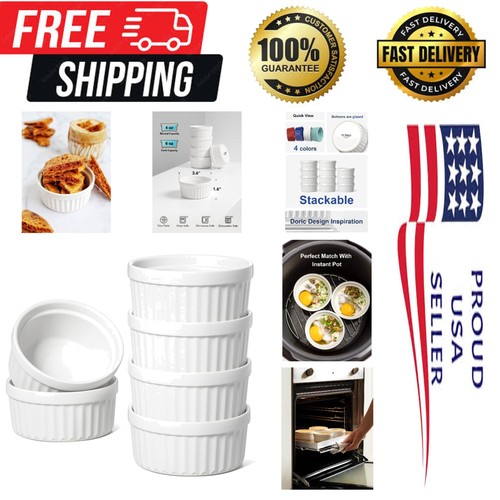 Versatile white ramekins - versatile,